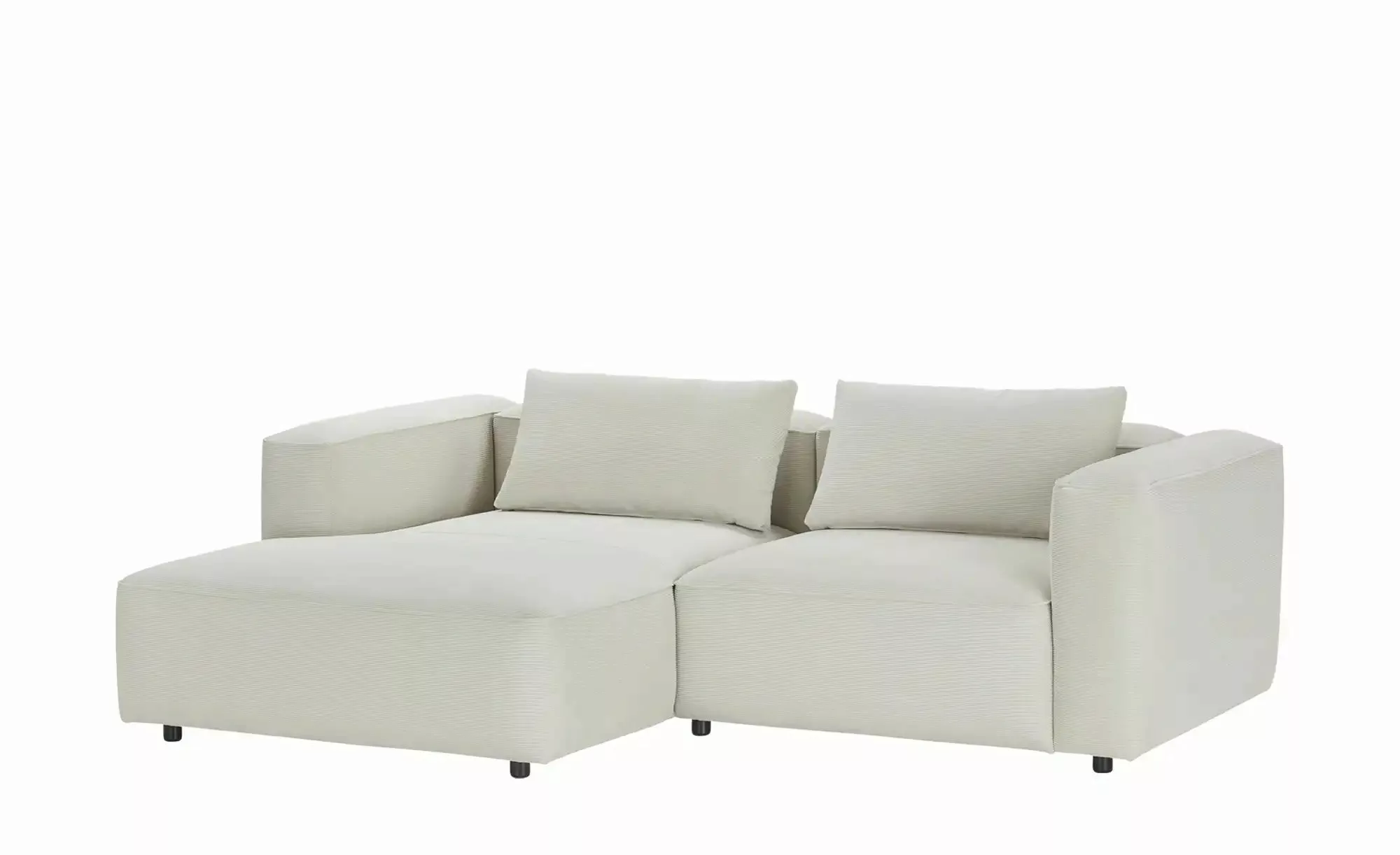 Ecksofa  Milda ¦ creme ¦ Maße (cm): B: 228 H: 73 T: 174 Polstermöbel > Sofa günstig online kaufen