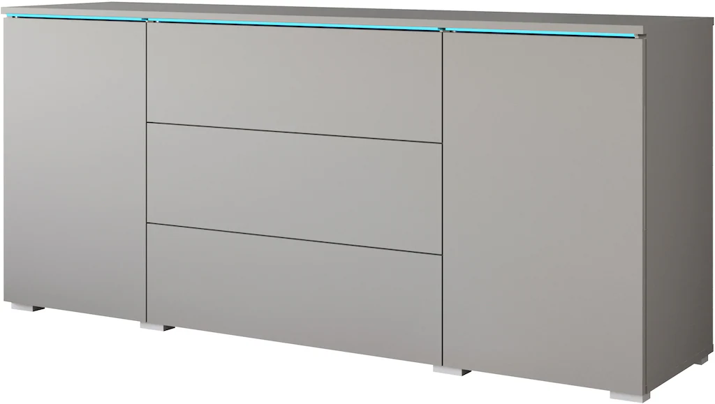 INOSIGN Sideboard "VERA, grifflos", verstellbare Einlegeböden, Wahlweise mi günstig online kaufen