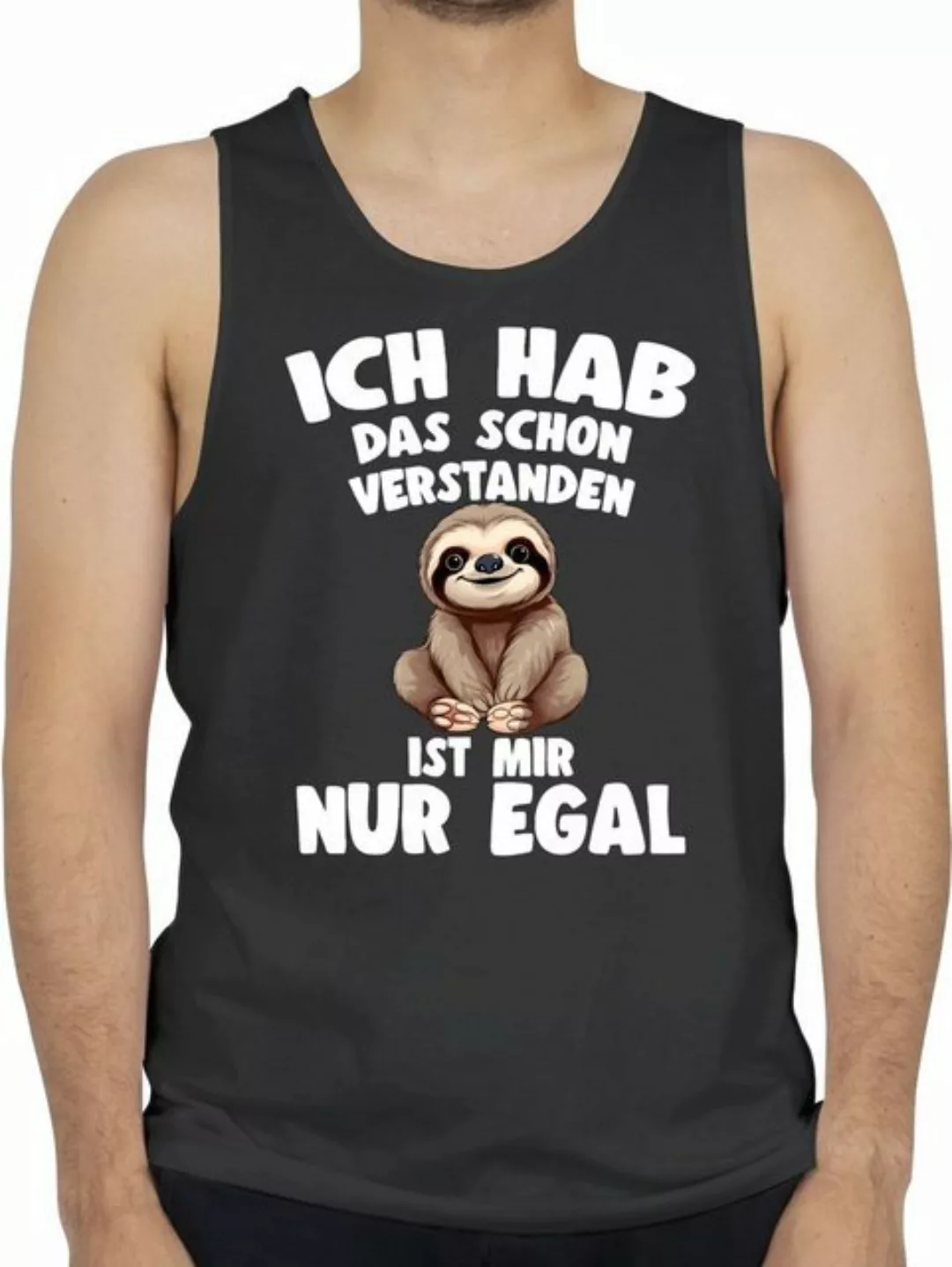 Shirtracer Tanktop Ich hab das schon verstanden ist mir nur egal I Lustiger günstig online kaufen