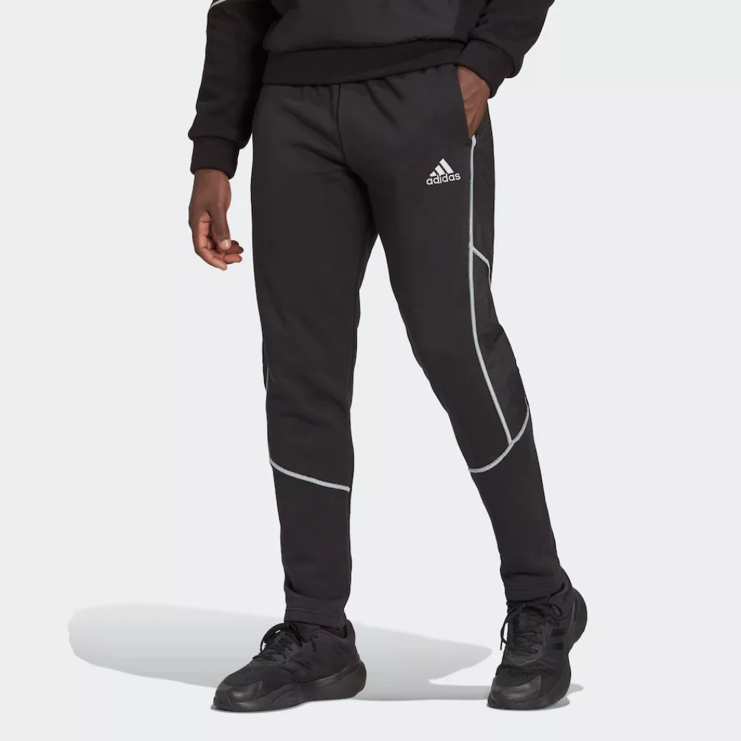 adidas Sportswear Sporthose "ESSENTIALS REFLECT-IN-THE-DARK FLEECE HOSE", ( günstig online kaufen