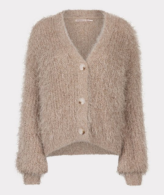 Esqualo Strickjacke Esqualo Oversize Strickjacke Sand XL günstig online kaufen