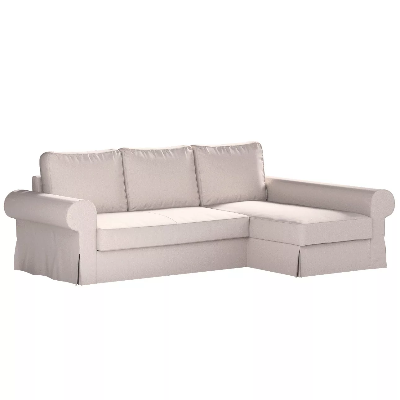 Bezug für Backabro Bettsofa / Recamiere, hellbeige, Bezug für Bettsofa Back günstig online kaufen