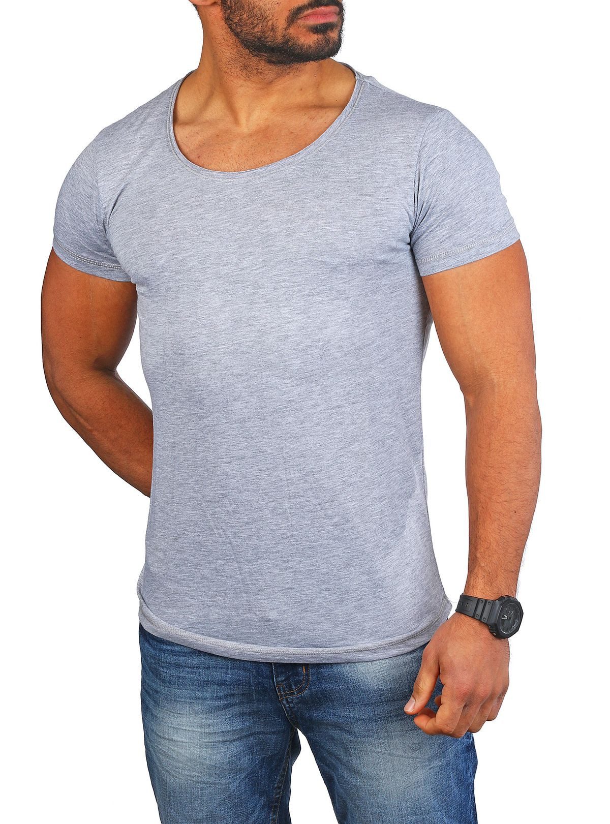 Young & Rich T-Shirt Herren Uni günstig online kaufen