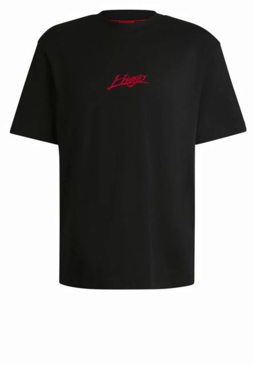 HUGO T-Shirt Dlogotee mit Logo-Print (1-tlg) günstig online kaufen