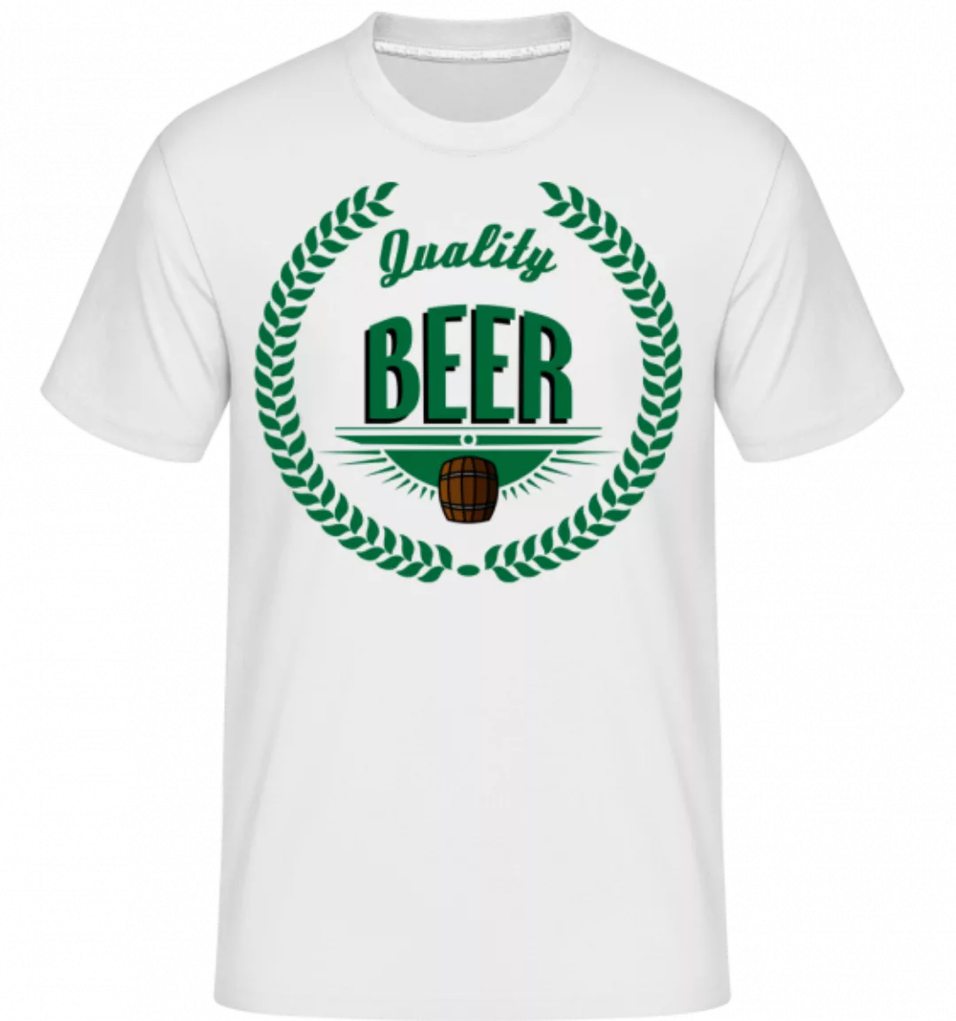 Quality Beer Logo · Shirtinator Männer T-Shirt günstig online kaufen