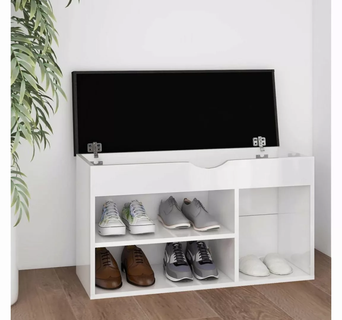 vidaXL Schuhschrank Schuhregal Schuhschrank Flurschrank Schuhbank mit Kisse günstig online kaufen