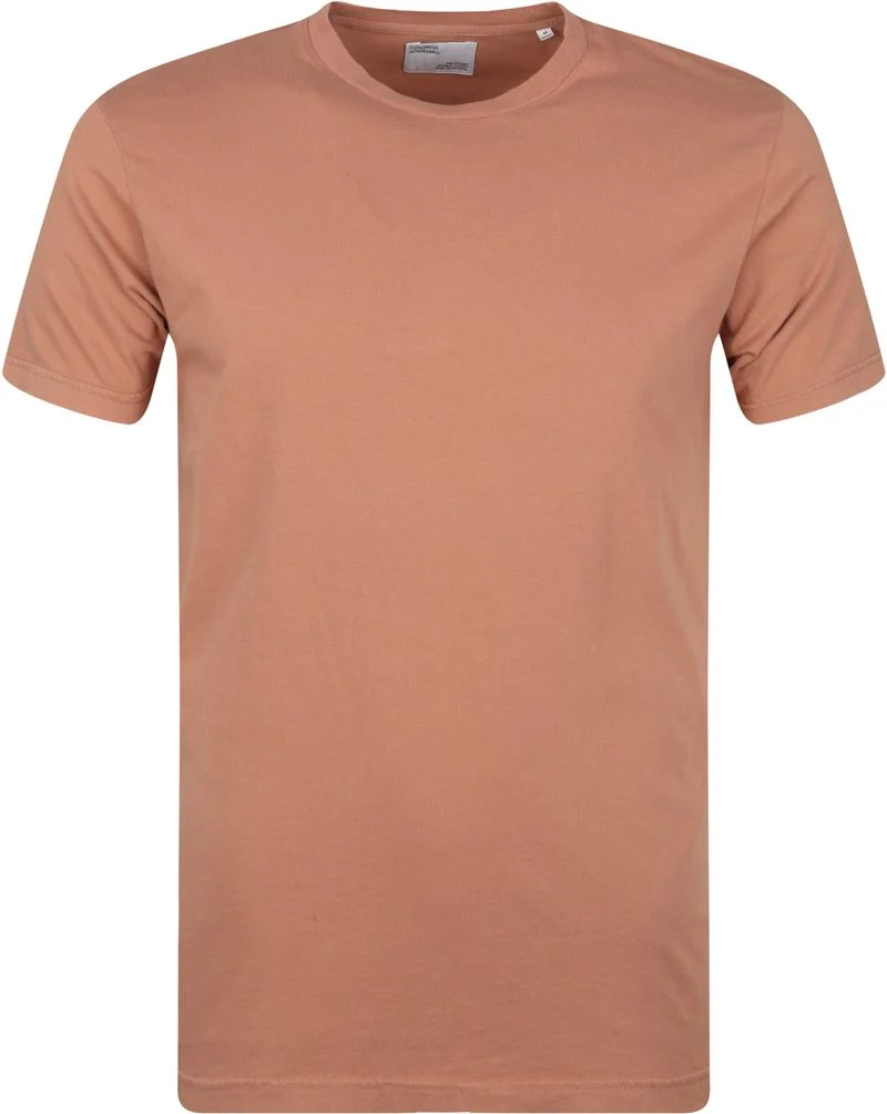 Colorful Standard Organisch T-shirt Braun - Größe M günstig online kaufen