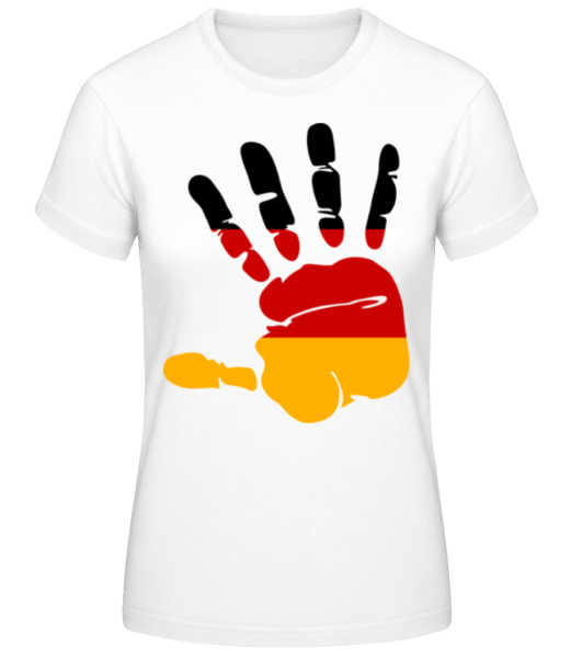 Hand Deutschland · Frauen Basic T-Shirt günstig online kaufen