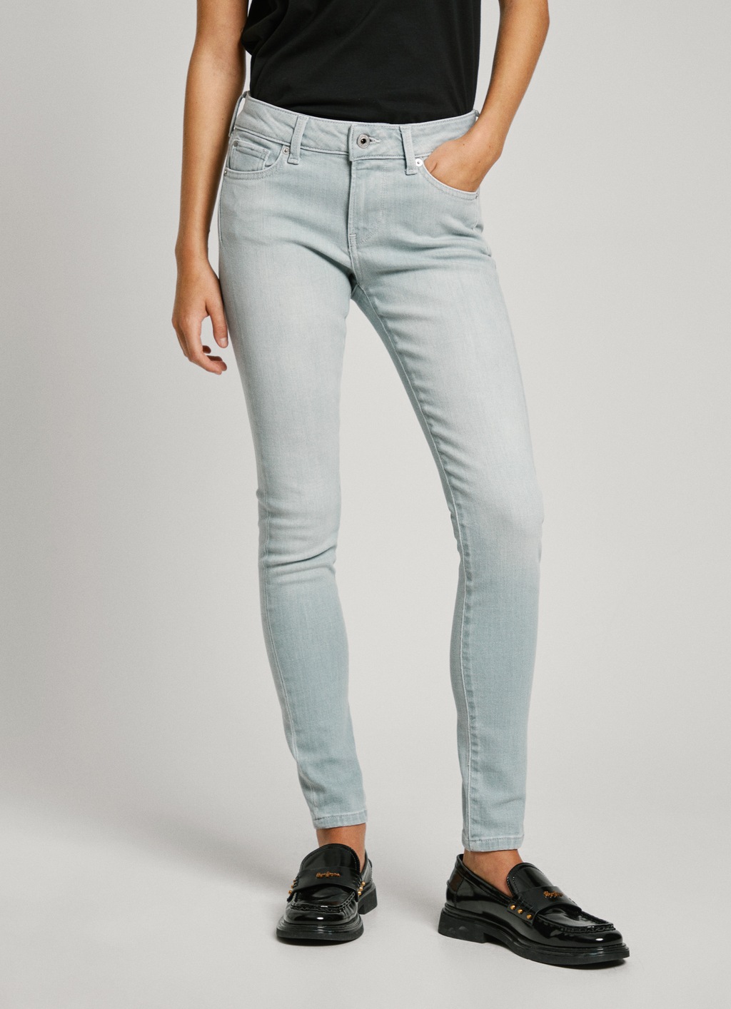 Pepe Jeans Skinny-fit-Jeans "SKINNY JEANS LW", in verschiedenen Waschungen günstig online kaufen