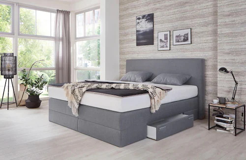 Westfalia Schlafkomfort Boxspringbett, mit Topper günstig online kaufen