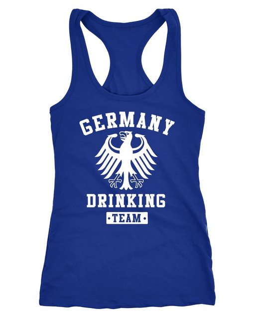 MoonWorks Tanktop Damen Tanktop Germany Drinking Team Adler Racerback günstig online kaufen