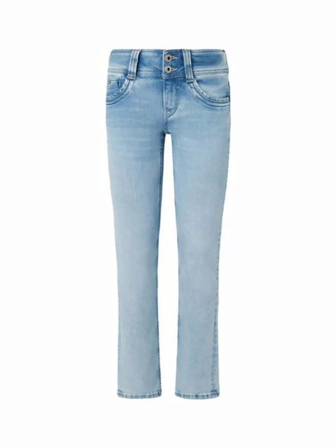 Pepe Jeans Slim-fit-Jeans mit 2-Knopf-Verschluß günstig online kaufen