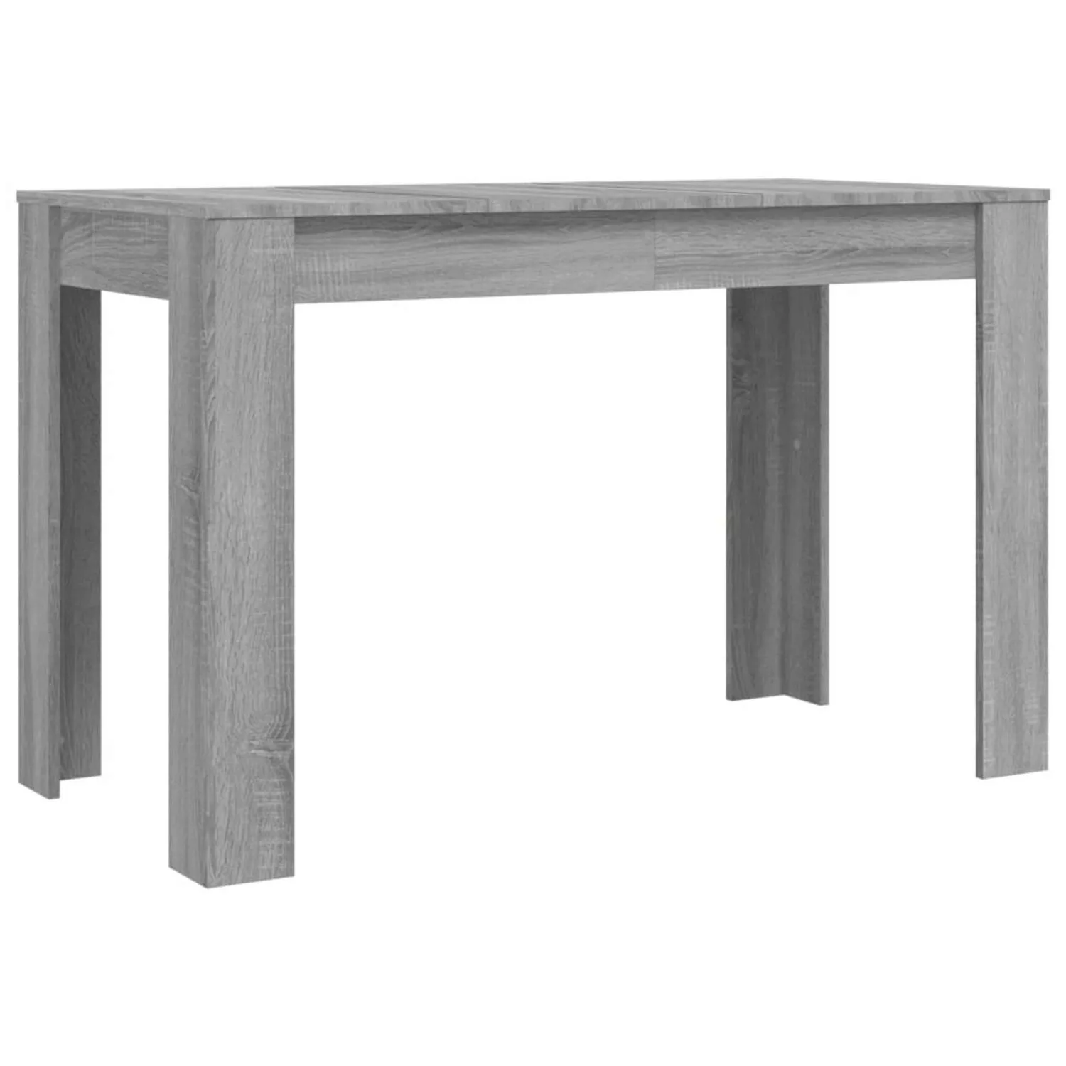 vidaXL Esstisch Grau Sonoma 120x60x76 cm Holzwerkstoff Modell 1 günstig online kaufen