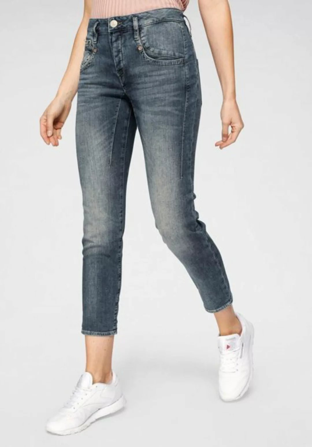 Herrlicher Boyfriend-Jeans SHYRA CROPPED High Waist Powerstretch günstig online kaufen