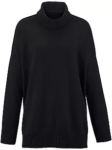 Pullover aus 100% Kaschmir Peter Hahn Cashmere schwarz günstig online kaufen