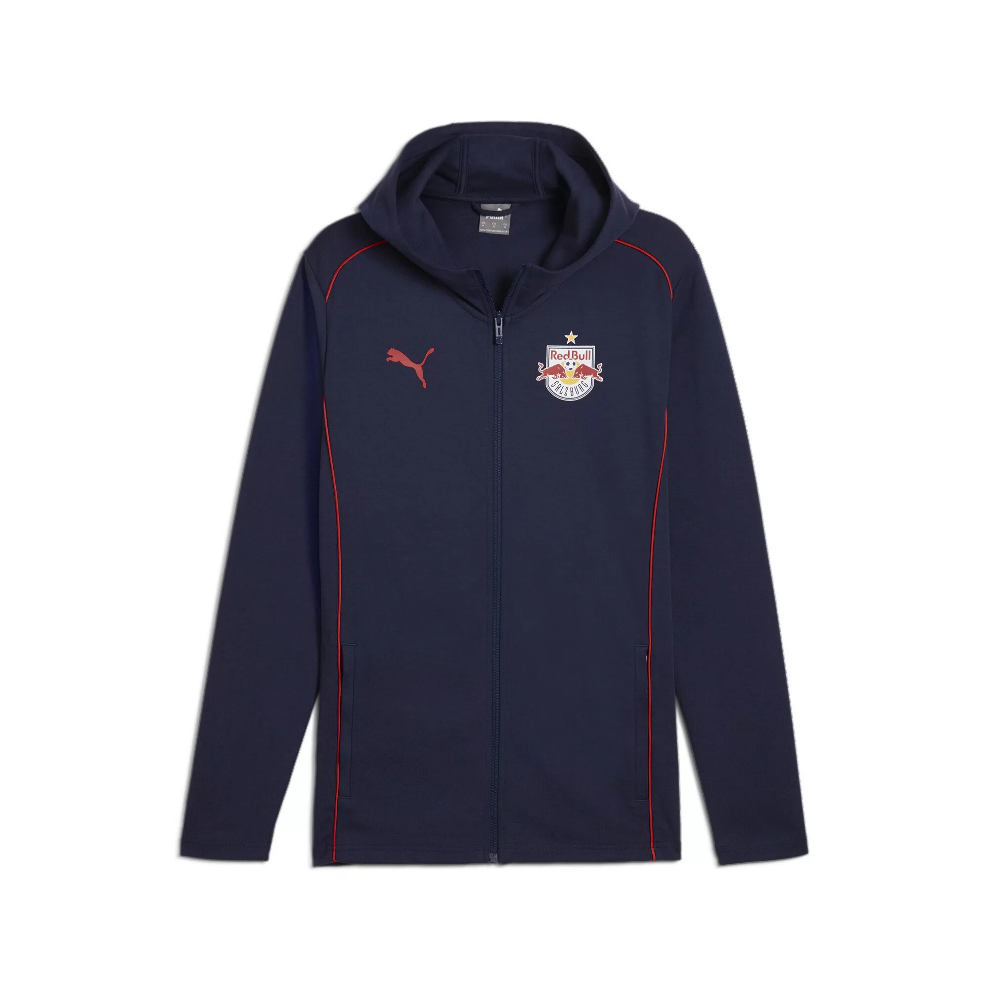 PUMA Trainingsjacke "FC Red Bull Salzburg Casuals Kapuzenjacke Herren" günstig online kaufen