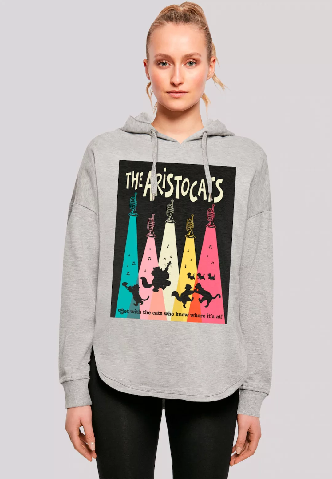 F4NT4STIC Kapuzenpullover "Disney Aristocats Get With The Cats", Premium Qu günstig online kaufen