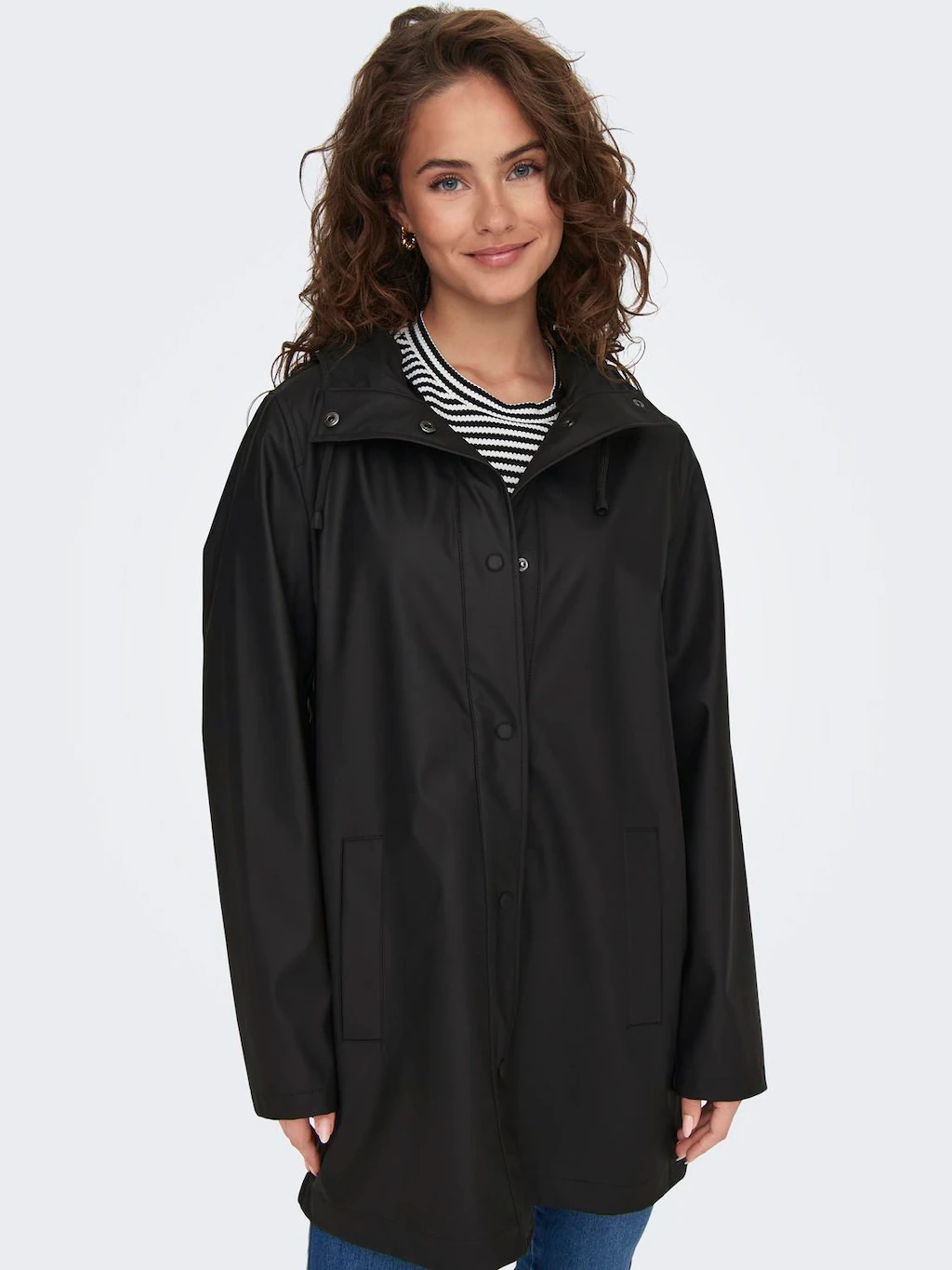 ONLY Regenmantel "ONLNEWELLEN RAINCOAT CC OTW" günstig online kaufen