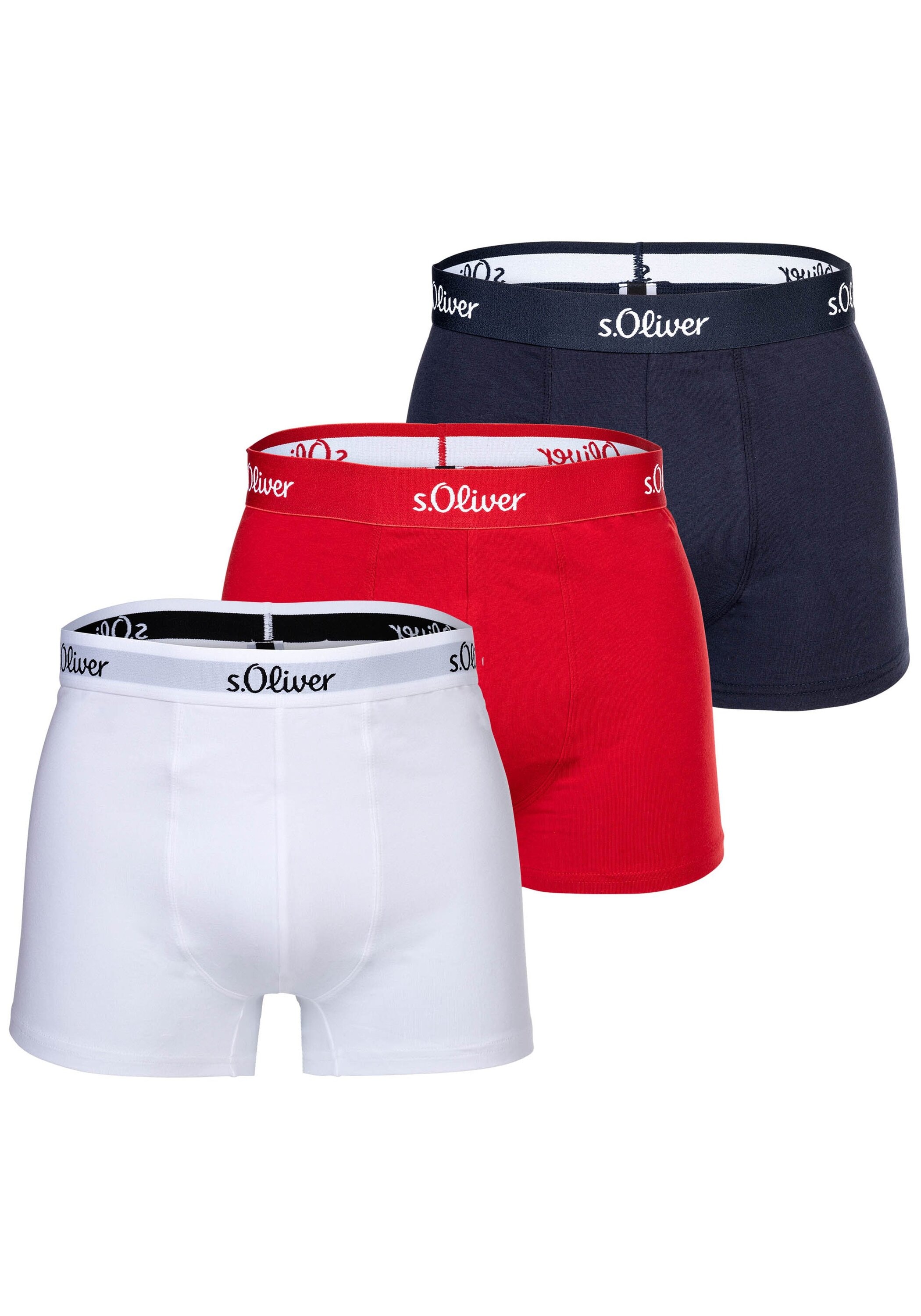 s.Oliver Boxershorts "Boxershort 3er Pack" günstig online kaufen