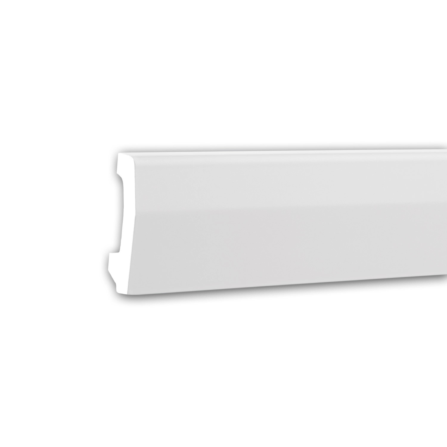 PROFHOME 153106 Sockelleiste Fußleiste Stuckleiste aus Polyurethan 2 m 200 günstig online kaufen