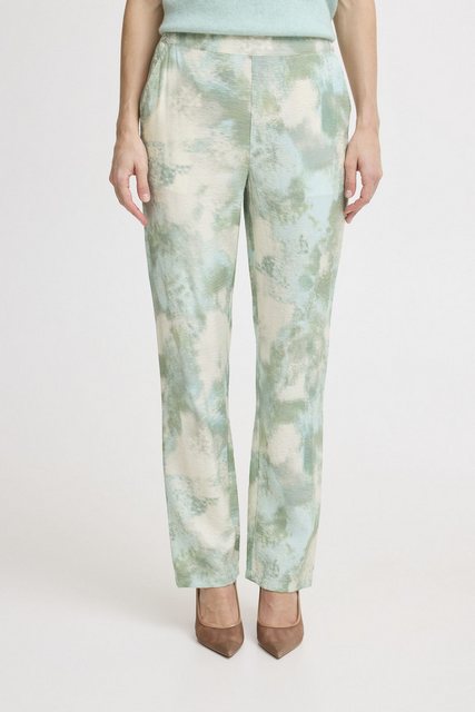 b.young Loungehose BYIBINE CROPPED lässige Hose in Batik-Optik günstig online kaufen