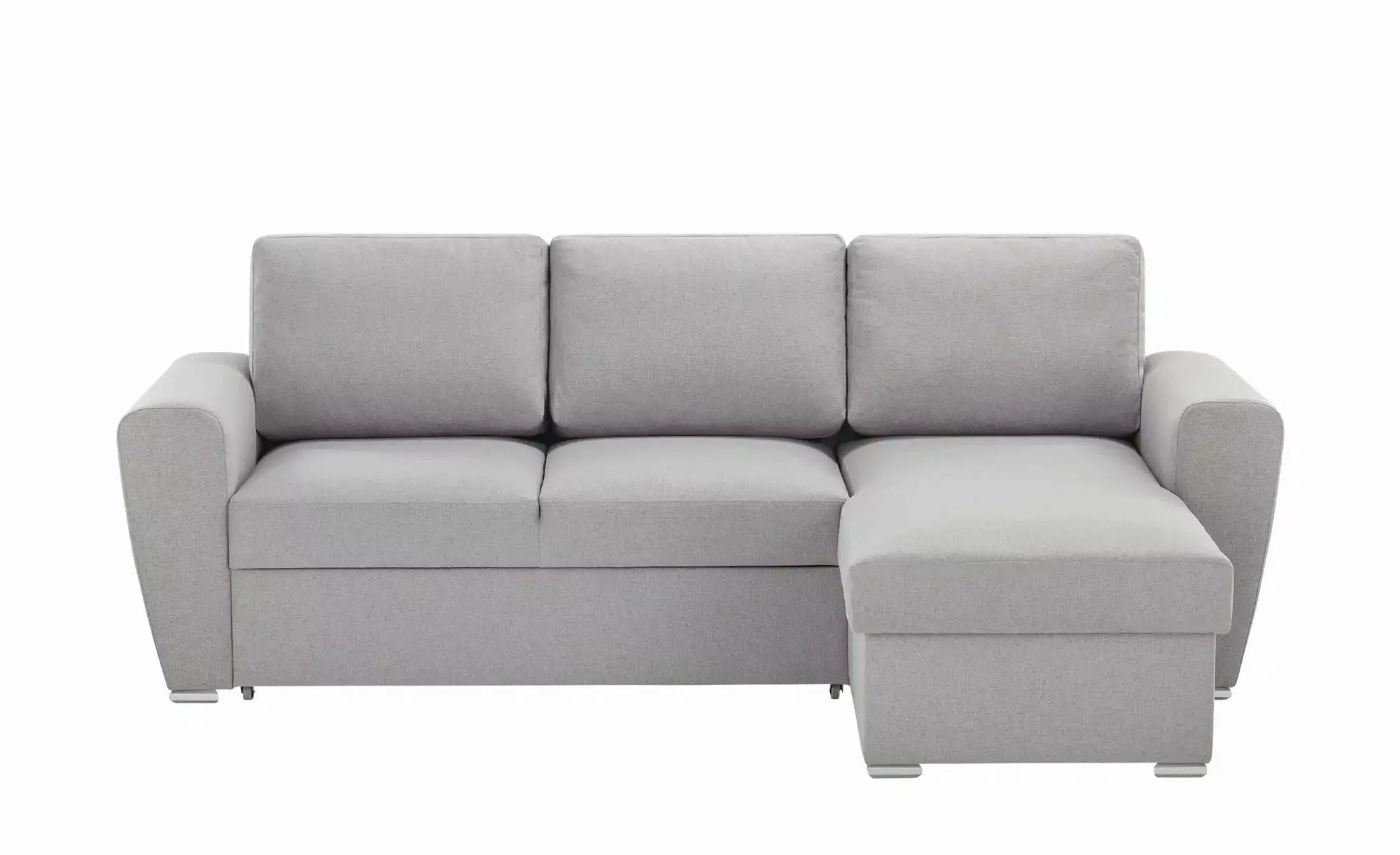 smart Ecksofa  Valdi ¦ grau ¦ Maße (cm): B: 243 H: 86 T: 163 Polstermöbel > günstig online kaufen