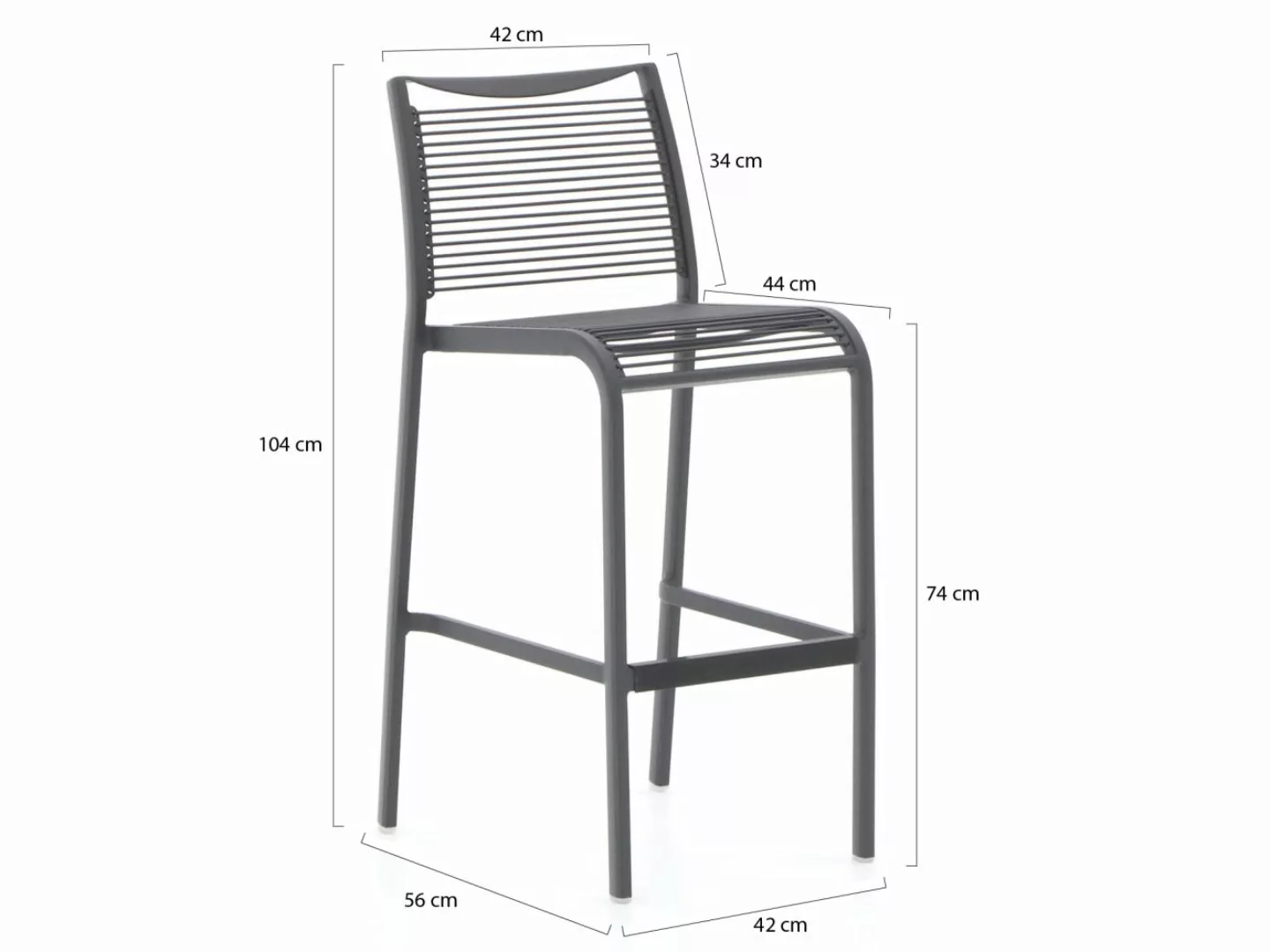 Apple Bee Hawaii/ROUGH-X 180 cm Gartenbar-Set 7-teilig günstig online kaufen