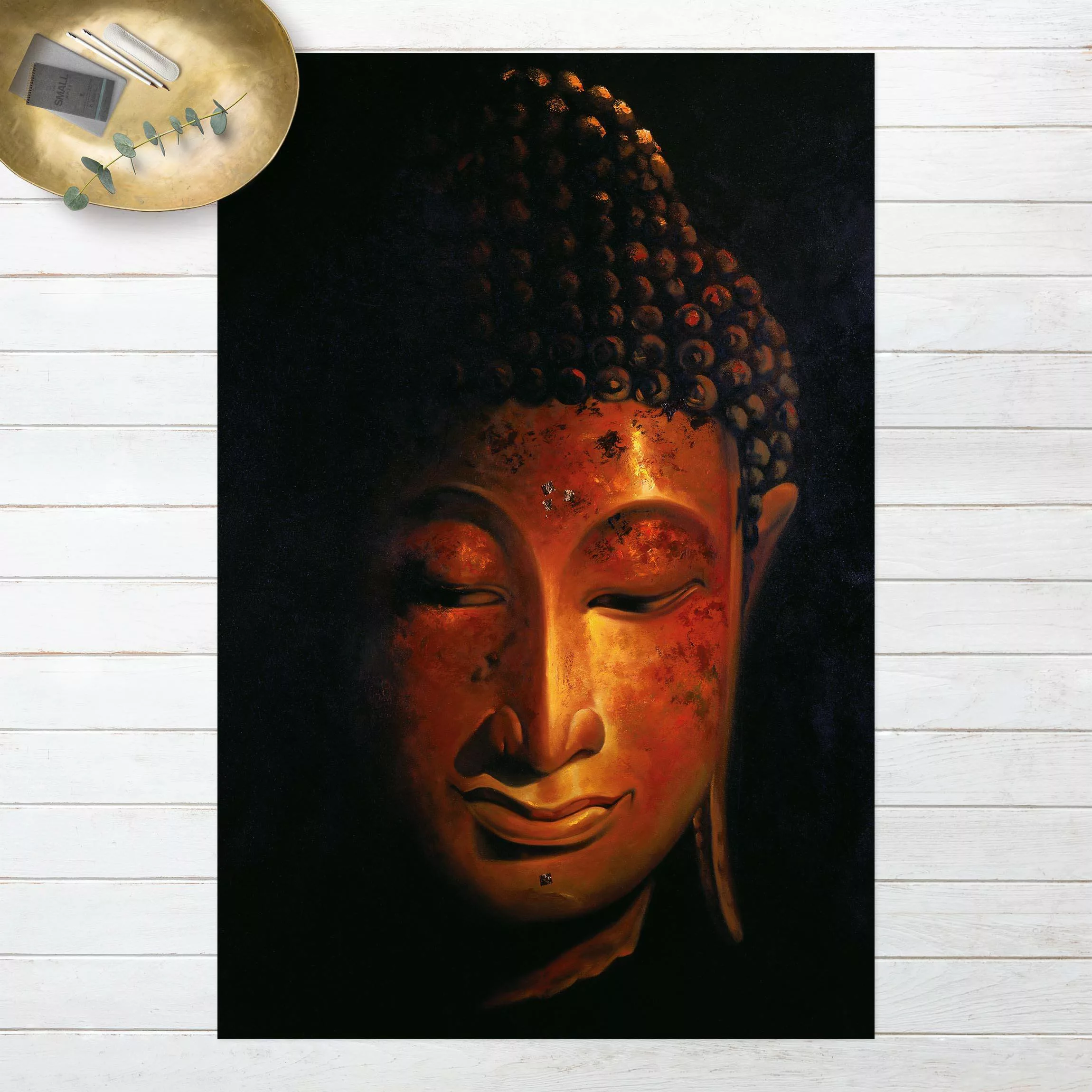 Vinyl-Teppich Madras Buddha günstig online kaufen