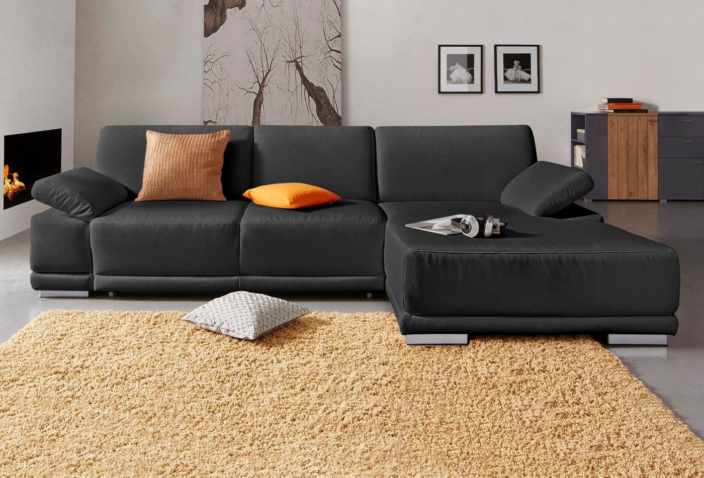 sit&more Ecksofa "Coria L-Form", mit XL-Recamiere, wahlweise mit Bettfunkti günstig online kaufen