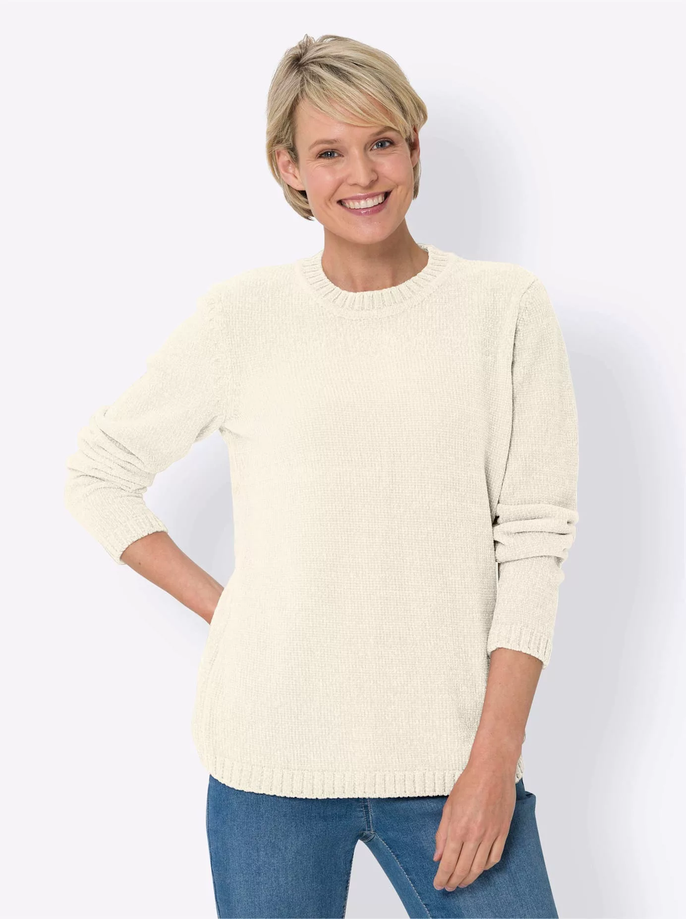 Classic Basics Strickpullover "Langarm-Pullover" günstig online kaufen