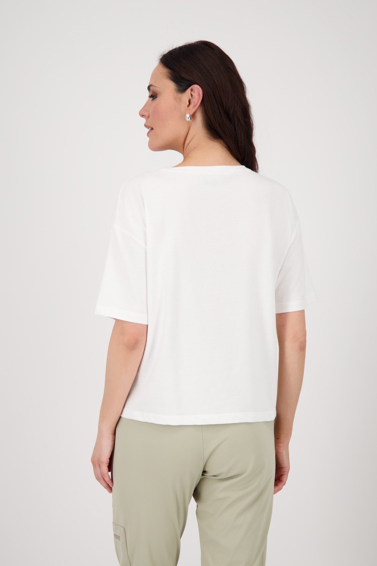 Monari Rundhalsshirt mit Frontprint günstig online kaufen