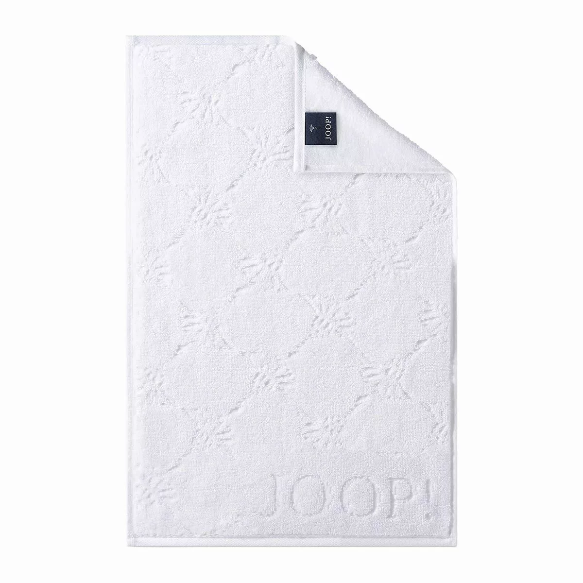JOOP! Gästetuch  JOOP 1670 Uni Cornflower - grau - 100% Baumwolle - 30 cm - günstig online kaufen