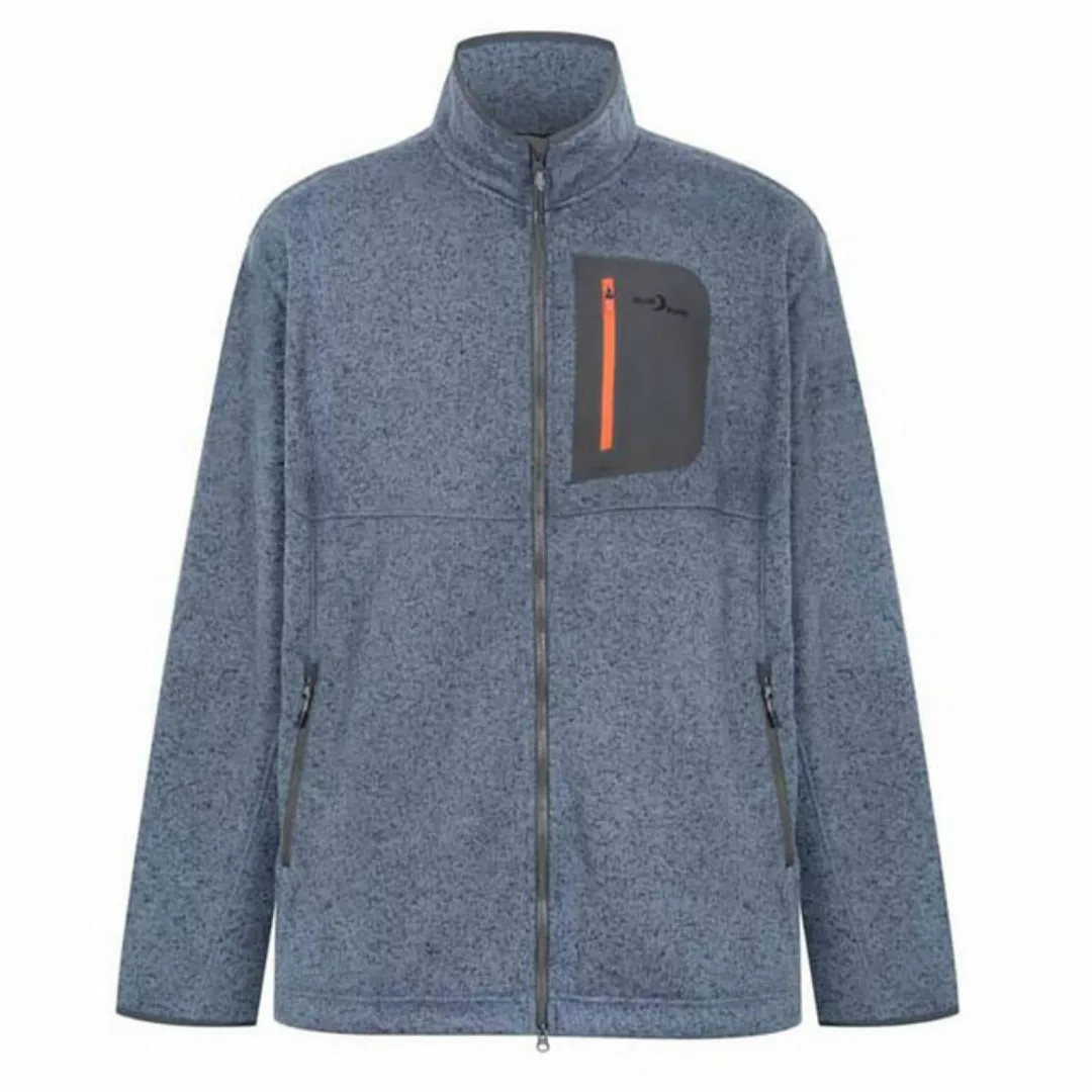 Blue Wave Strickfleecejacke Herren Fleecejacke Liam mit Stehkragen in Stric günstig online kaufen