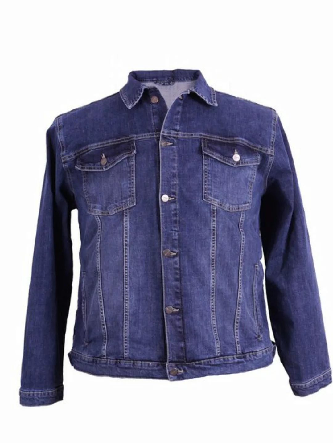 ABRAXAS Jeansjacke Jeansjacke in großen Größen bis 10XL, stonewash blue günstig online kaufen