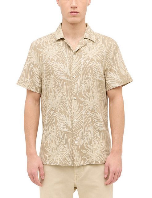 MUSTANG Kurzarmhemd Style Layton mit Palmen-Allover Print günstig online kaufen