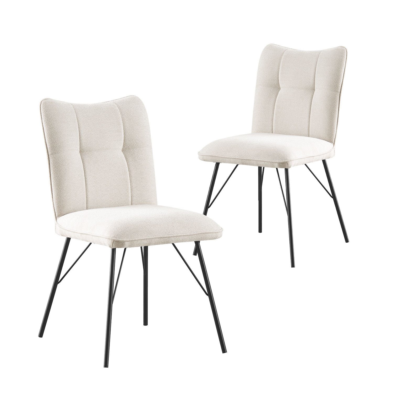 B&D home 4-Fußstuhl NELE (2er Set, günstig online kaufen