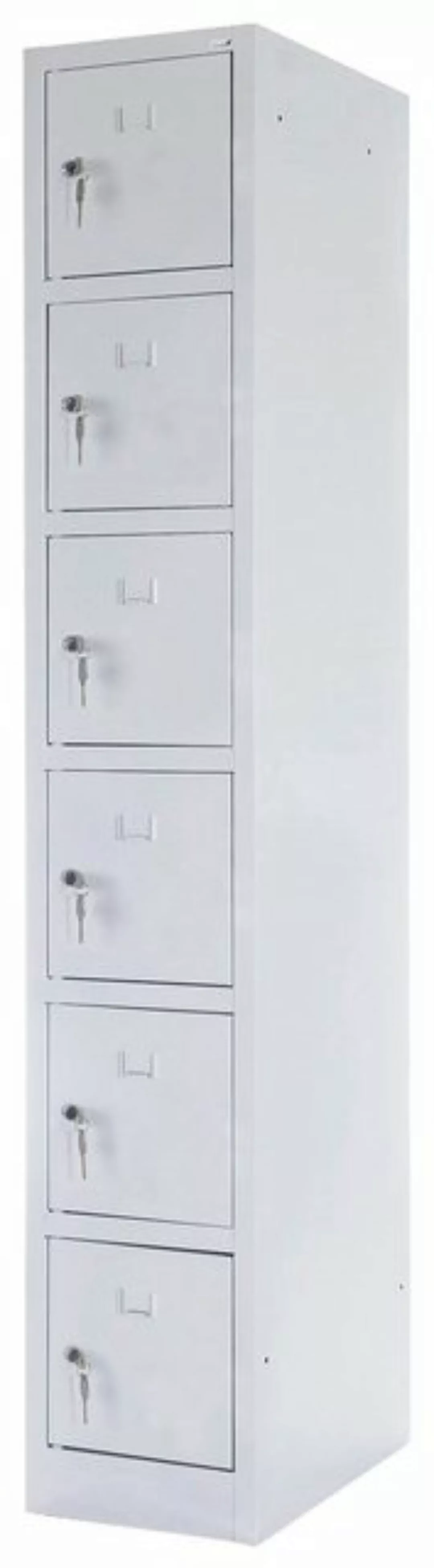 Fächerschrank (Set, 1-St) BxTxH 300x490x1800 mm, lichtgrau günstig online kaufen