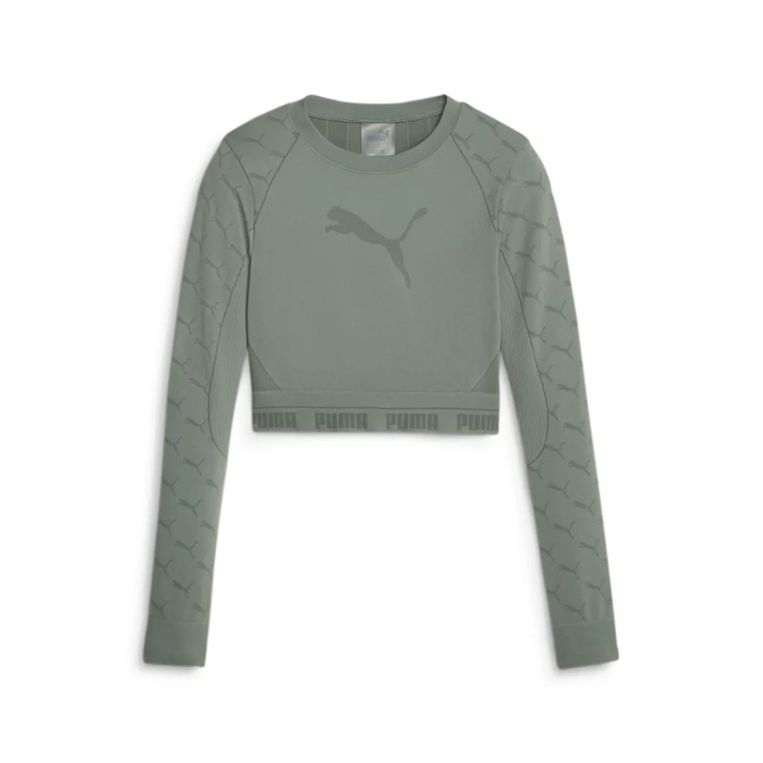 PUMA Trainingsshirt "evoKNIT Langarm-Shirt Damen" günstig online kaufen
