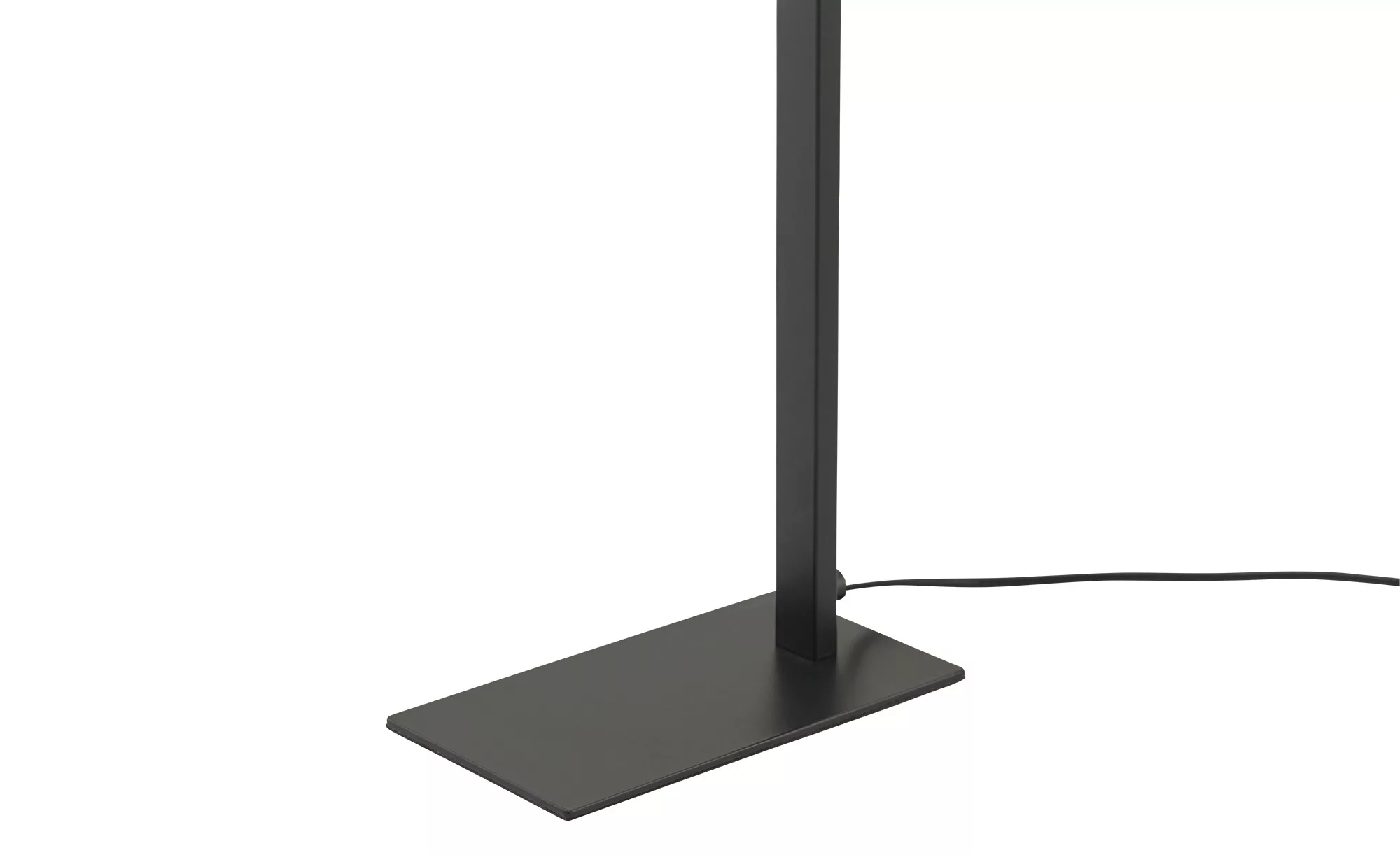 KHG LED-Stehleuchte, 1-flammig, schwarz, gebogen ¦ Maße (cm): B: 66 H: 150 günstig online kaufen