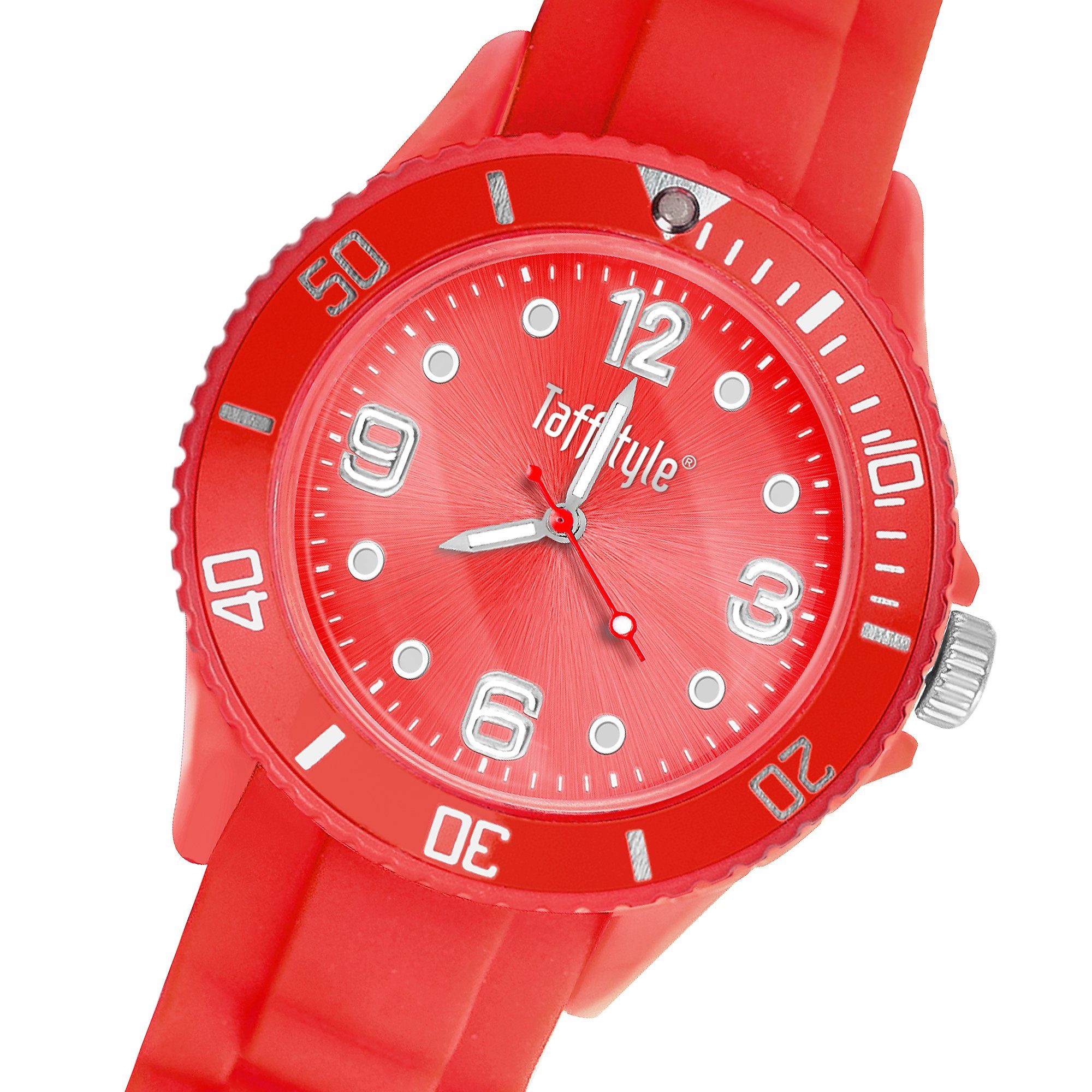 Taffstyle Quarzuhr Armbanduhr Silikon Analog Quarz günstig online kaufen