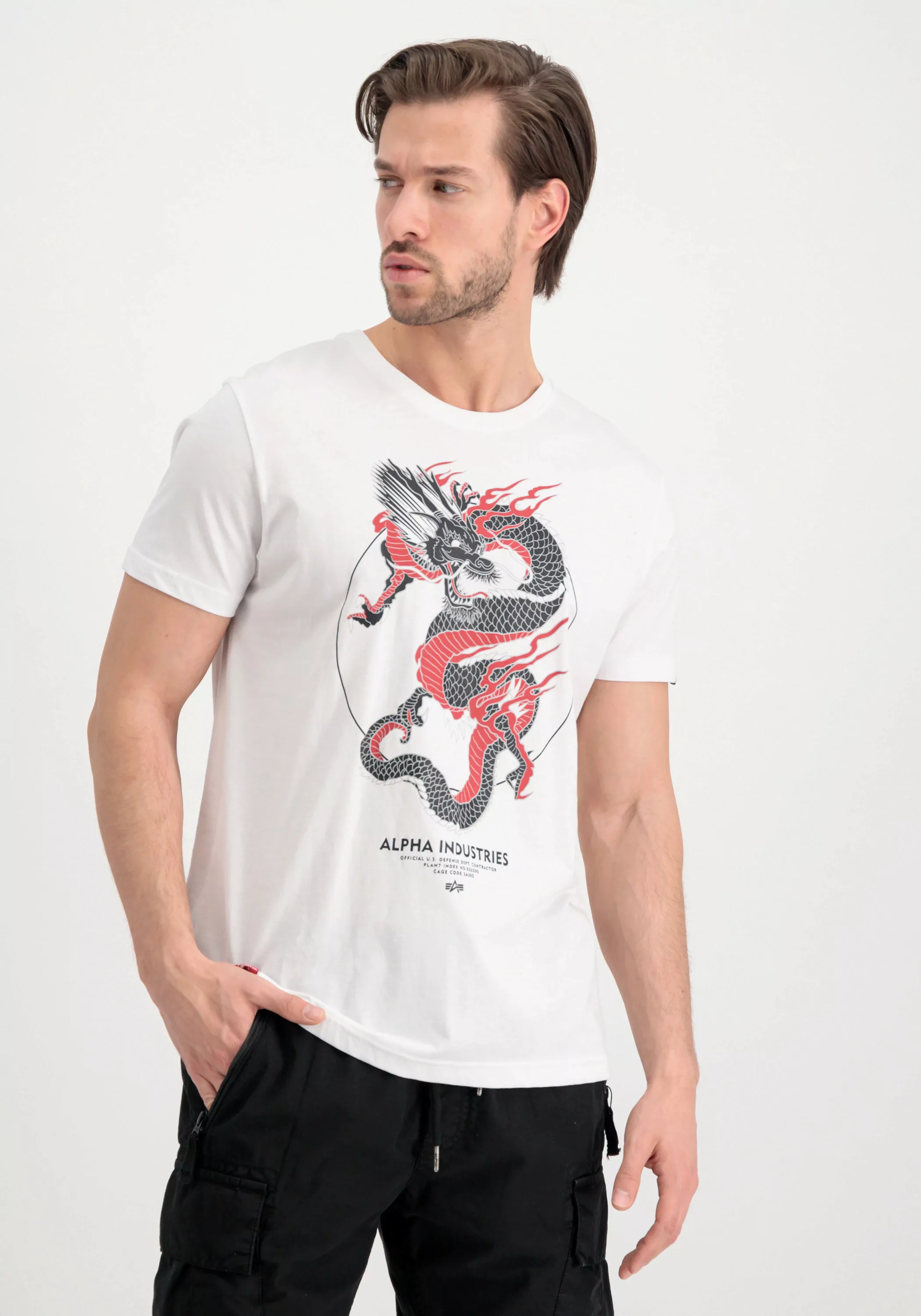 Alpha Industries T-Shirt "ALPHA INDUSTRIES Men - T-Shirts Heritage Dragon T günstig online kaufen