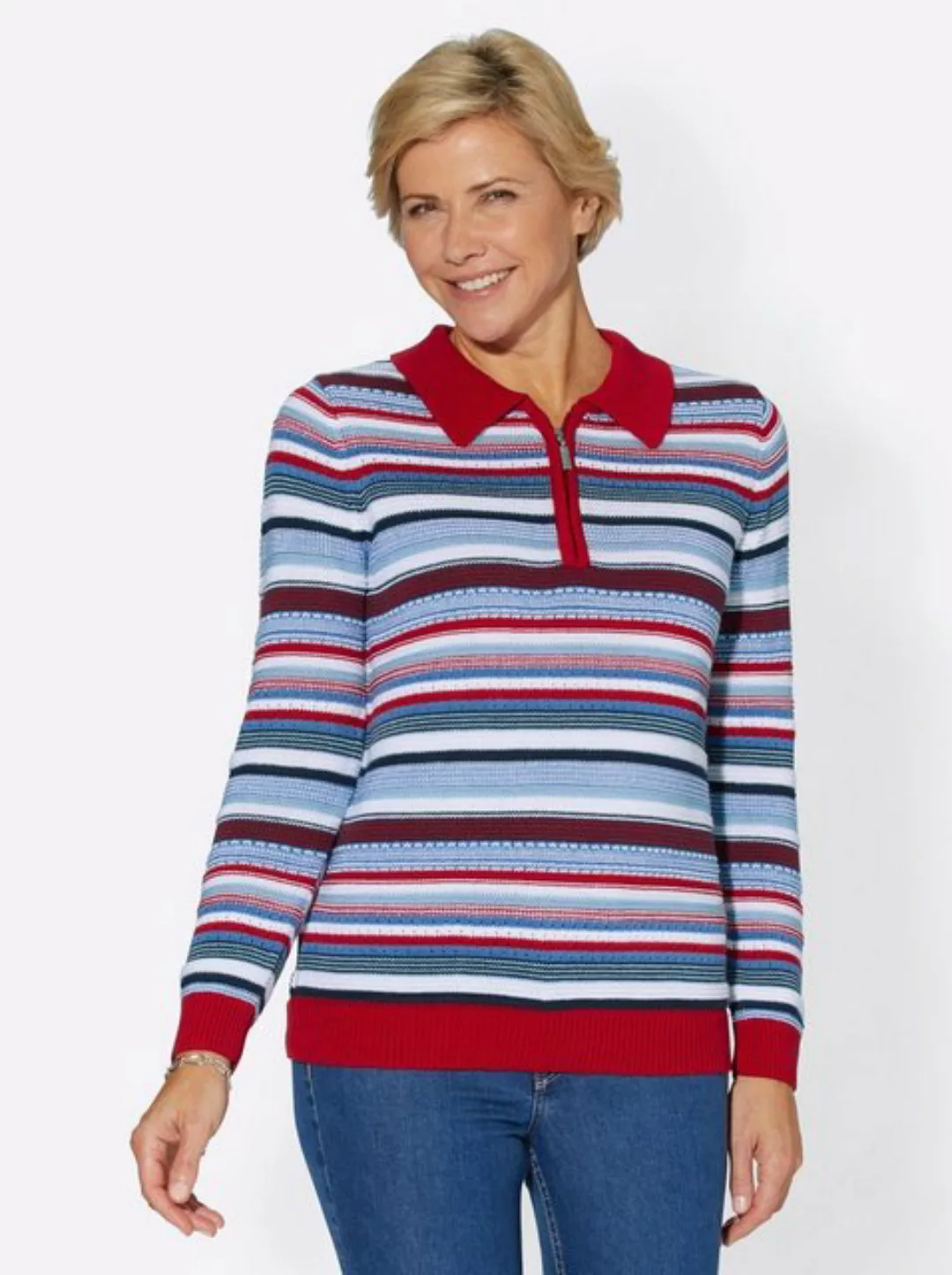 Witt Strickpullover Langarm-Pullover günstig online kaufen