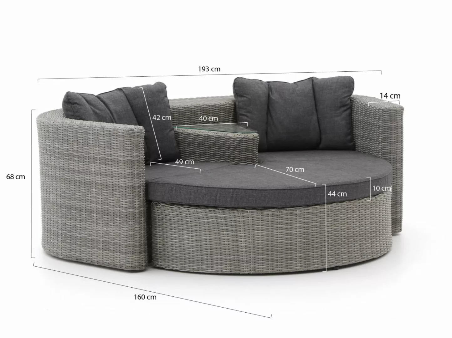 Intenso Venetië Loveseat Sessel 2-teilig günstig online kaufen