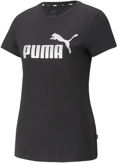 PUMA T-Shirt ESS+ METALLIC LOGO TEE günstig online kaufen