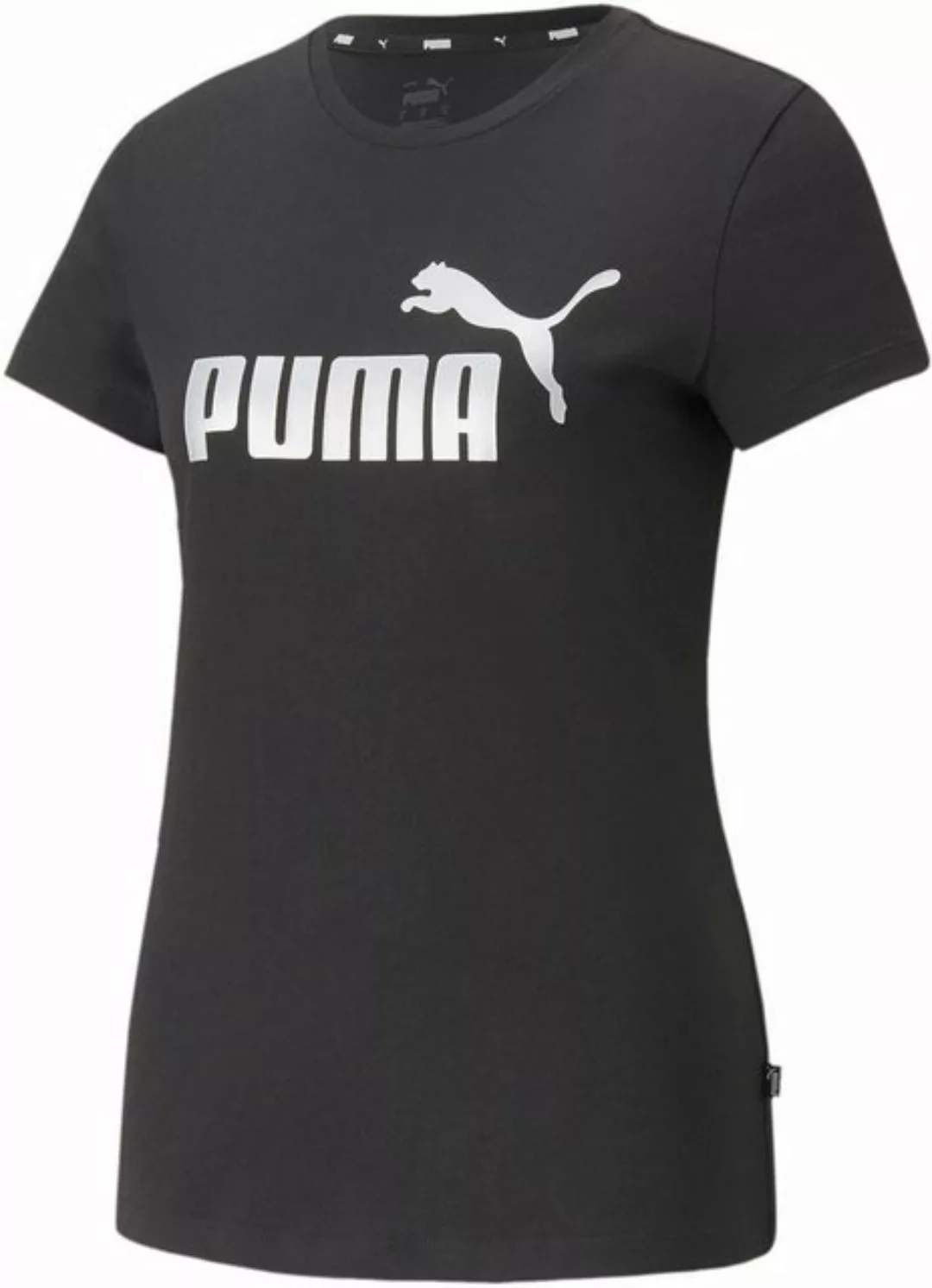 PUMA T-Shirt ESS+ METALLIC LOGO TEE günstig online kaufen