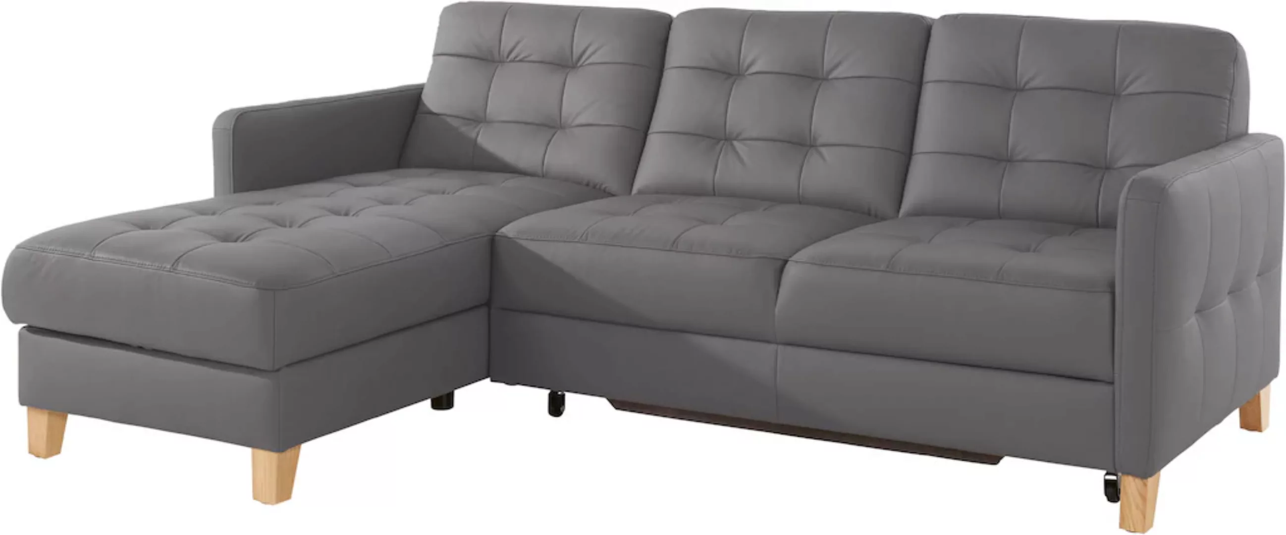 exxpo - sofa fashion Ecksofa Vinci, wahlweise mit Bettfunktion, L-Form günstig online kaufen