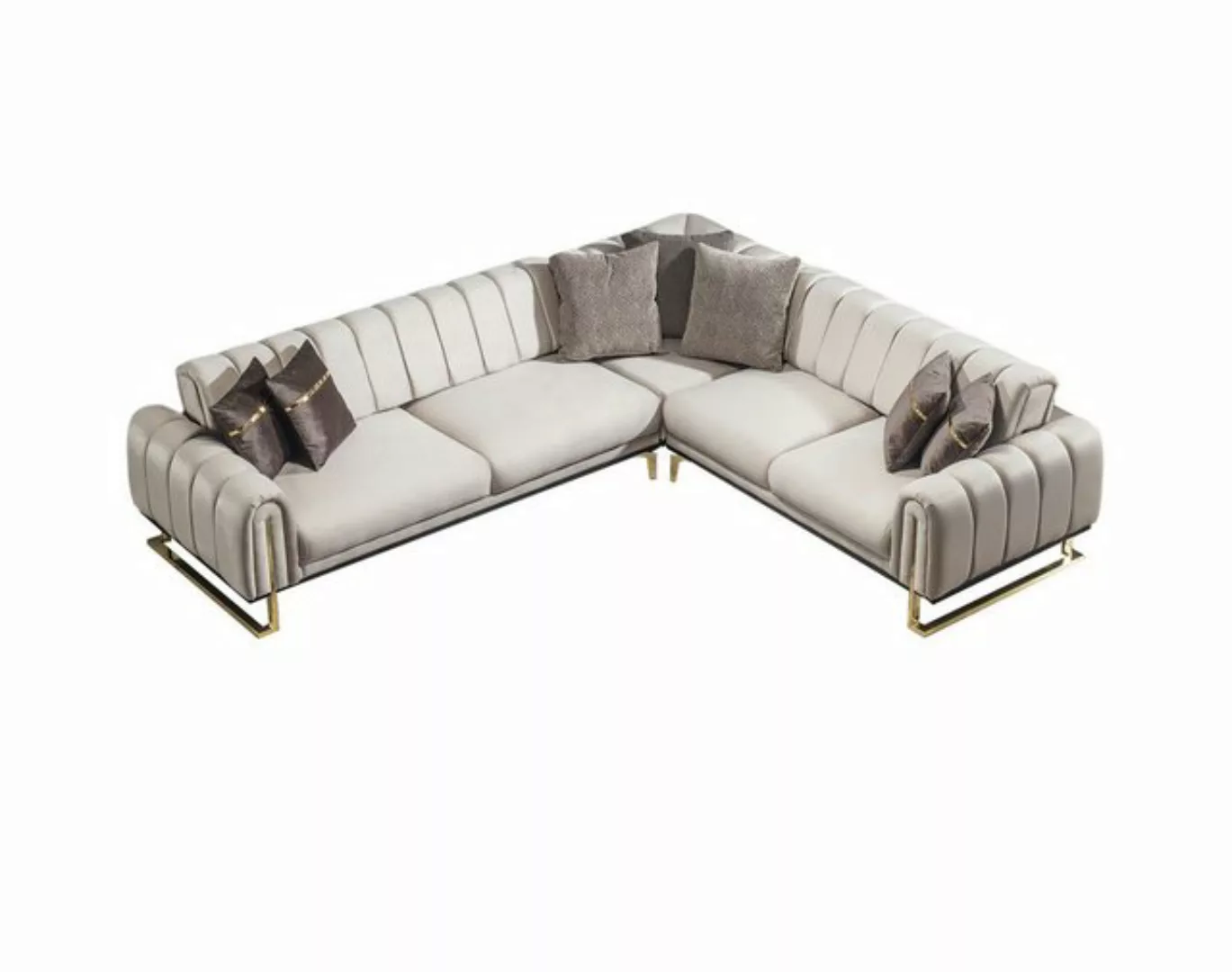 Villa Möbel Ecksofa Wave, Set, mit Relax-/Bettfunktion durch umklappbare Rü günstig online kaufen