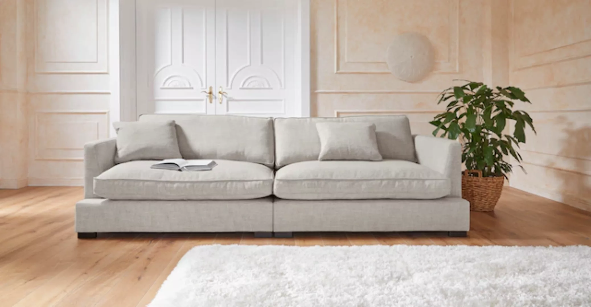 Guido Maria Kretschmer Home&Living Big-Sofa »Annera«, weicher Sitzkomfort, günstig online kaufen