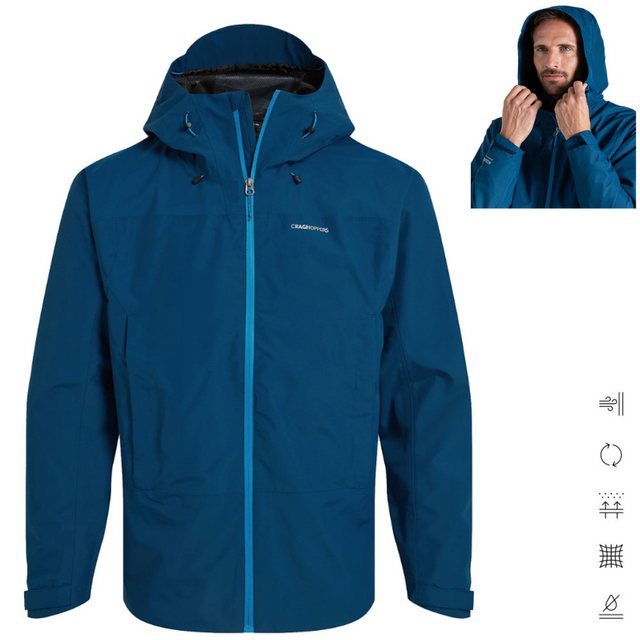 Craghoppers Hardshelljacke Craghoppers - wasserdichte Stretch Regenjacke Cr günstig online kaufen