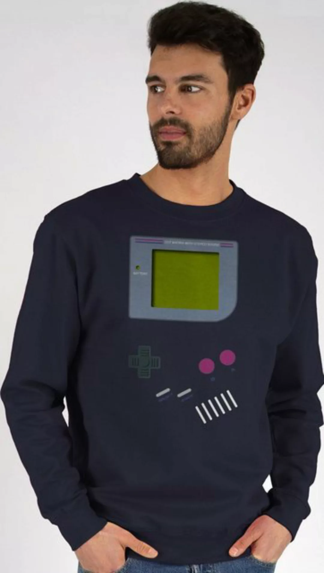 Shirtracer Sweatshirt Gameboy, Nerds (1-tlg) Karneval & Fasching günstig online kaufen